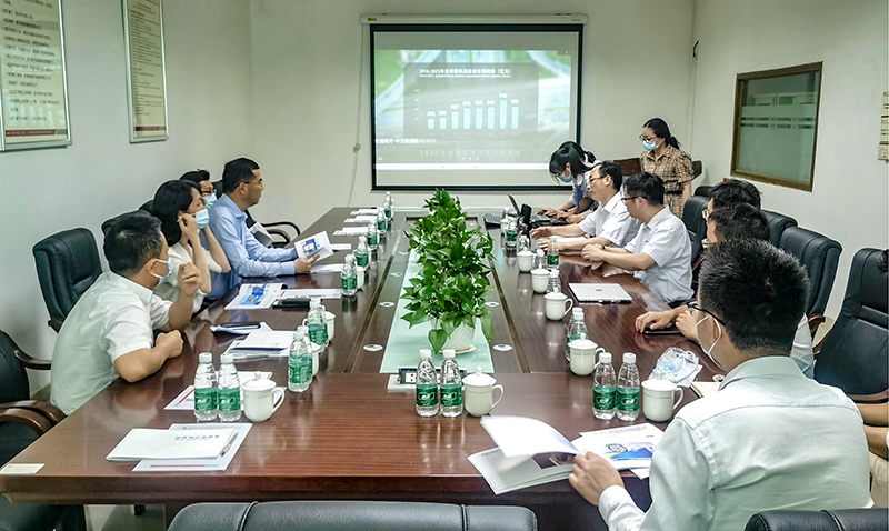 龙岗区委常委、组织部部长王清科一行调研走访公海赌船科技